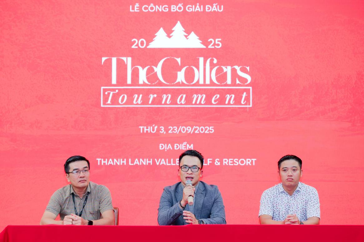 Toàn cảnh lễ công bố The Golfers Tournament 2025